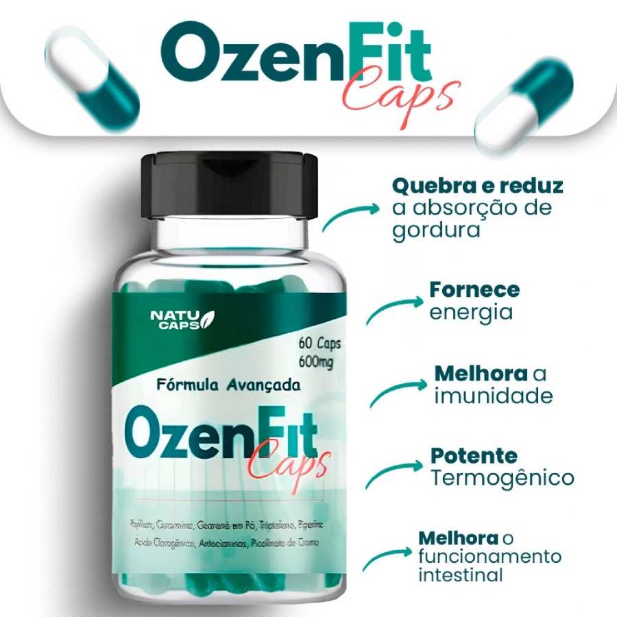 Ozen_Fit_Caps_composição